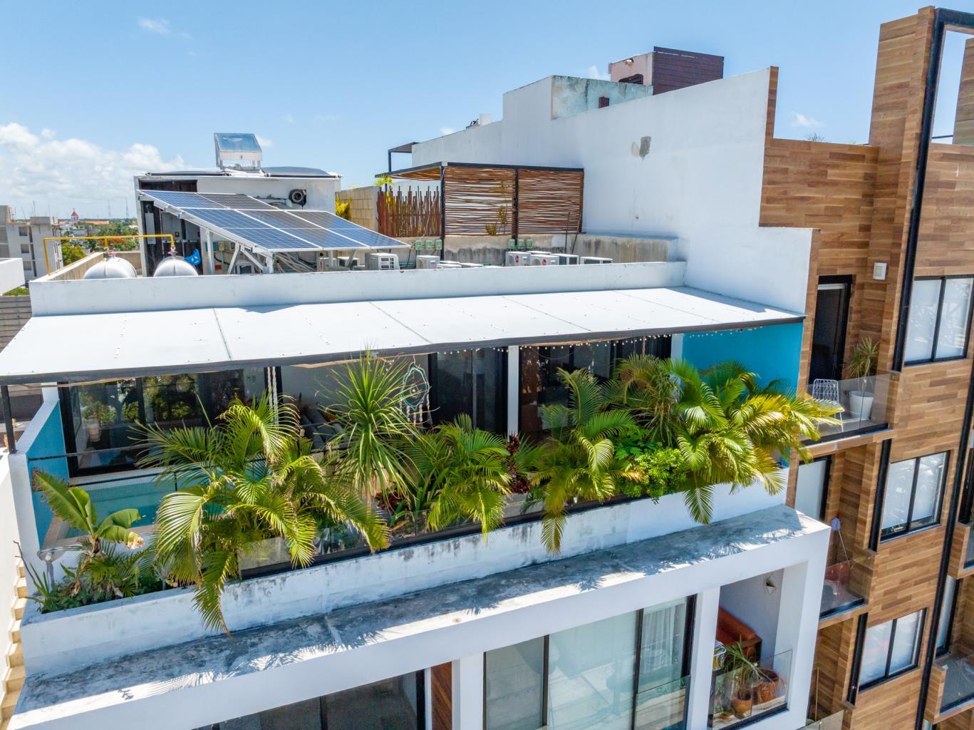 Unique condo with private pool, 2 bedroom, 2 level lock-off in Playa del Carmen for sale, Suite Number 15.2